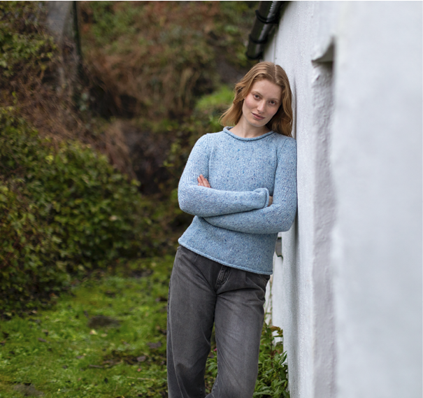 Fisherman Out of Ireland Roll Neck Sweater Shop Online at Morris et al