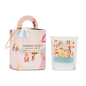 Frankie Gusti Holiday Series Candle Ornament Coconut Surf