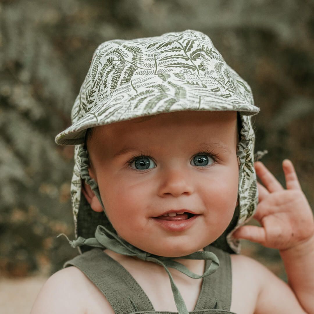 Lounger Reversible Flap Sun Hat Fern