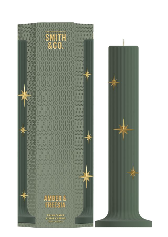 Smith & Co Pillar Candle- 250g
