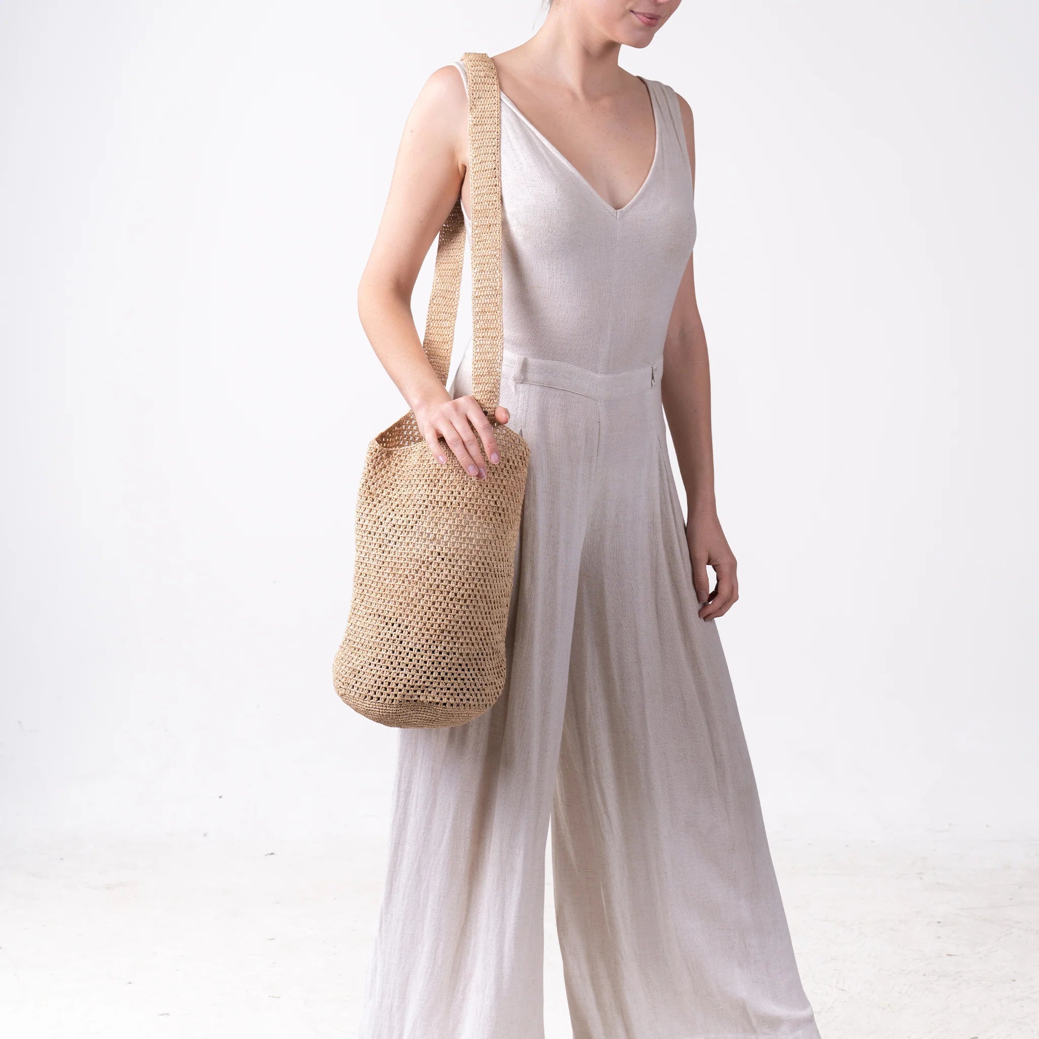 Vatana Raffia Bag-Natural