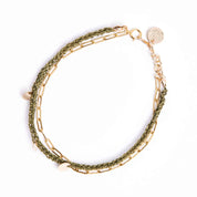 Bilum & Bilas Affinity Bracelet- Green