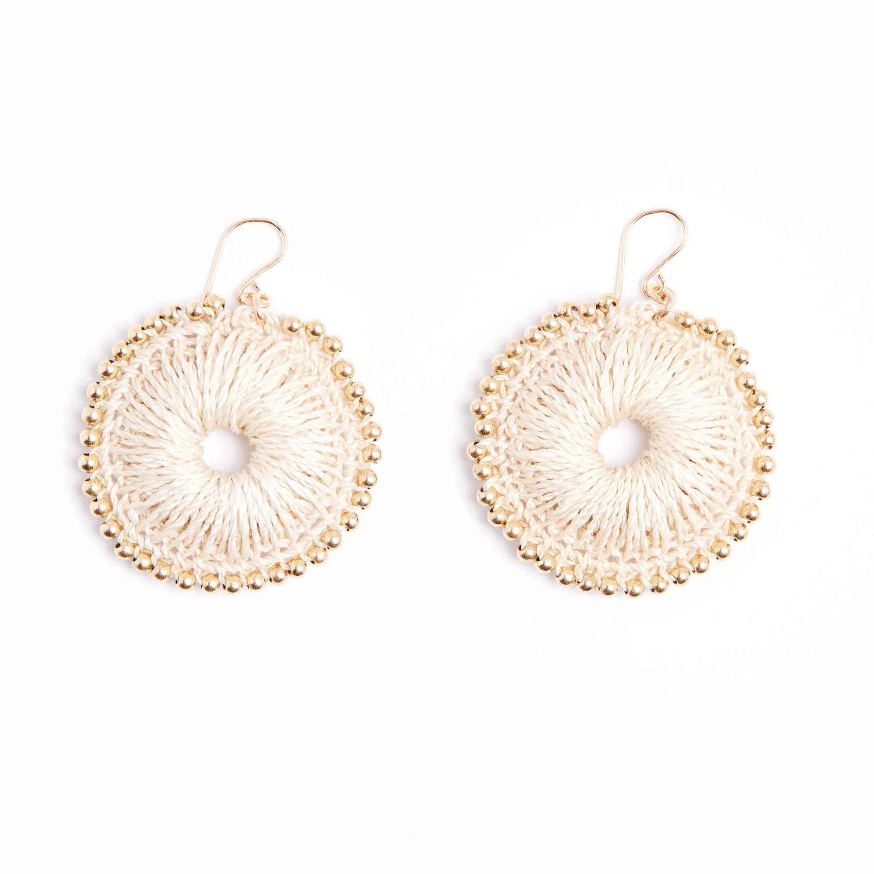 Bilum & Bilas Bond Earrings Natural