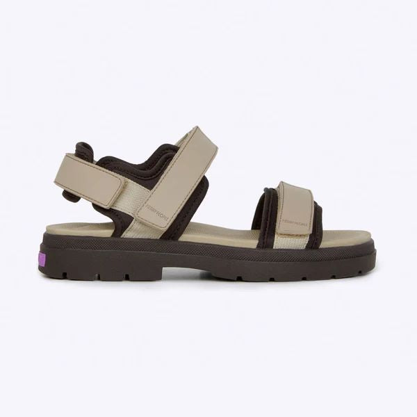 Merry People Lochie Sandal in Sand & Chocolate