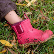 Kids Bobbi Boots- Fuchsia