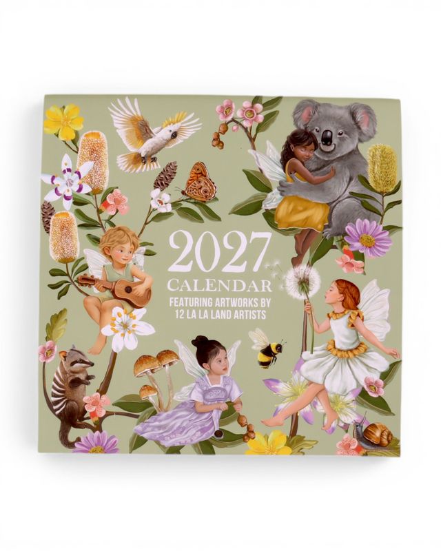 La La Land 2027 Artists Desk Calendar