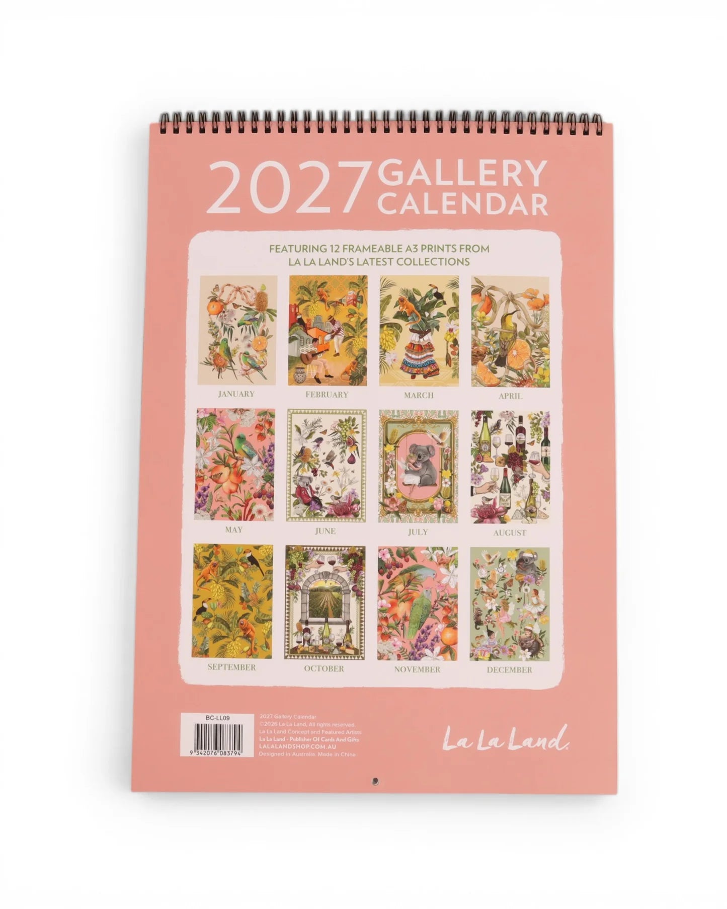 2027 Gallery Calendar