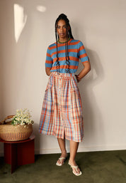 Nancybird Acacia Skirt Coast Check