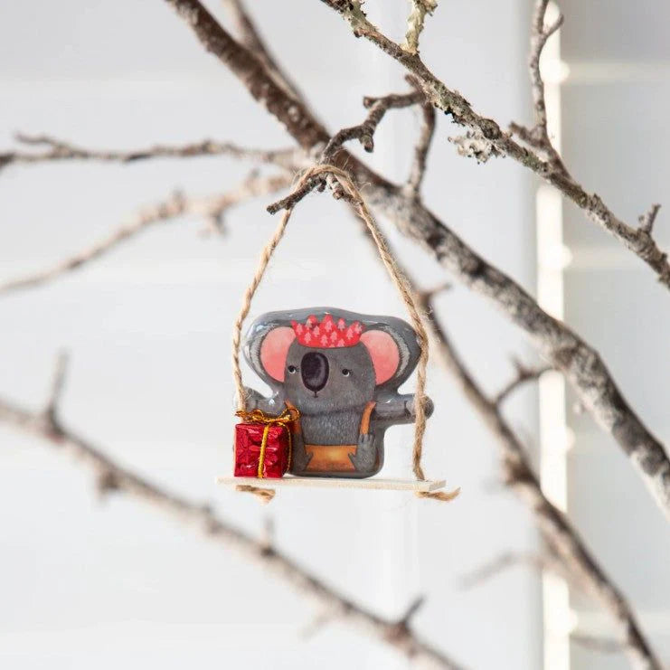 La La Land 3D Bauble-Festive Forest Koala