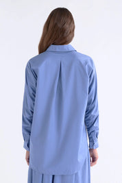 Sol Shirt- Dusk Blue