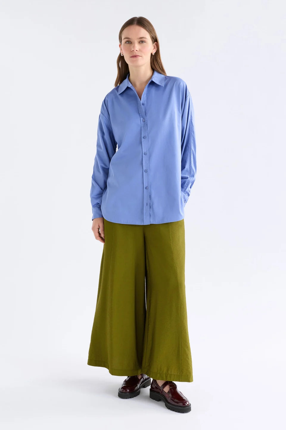 Sol Shirt- Dusk Blue