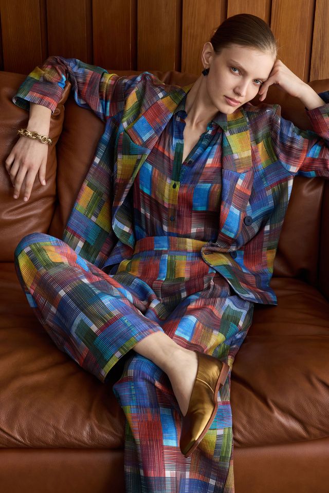 Eir Sheer Shirt- Elbrus Print