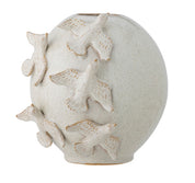 Bloomingville-Creative Collection Abria Ceramic Vase Nature