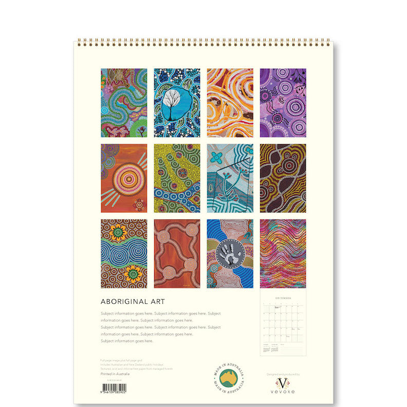 2026 Calendar- Aboriginal Art
