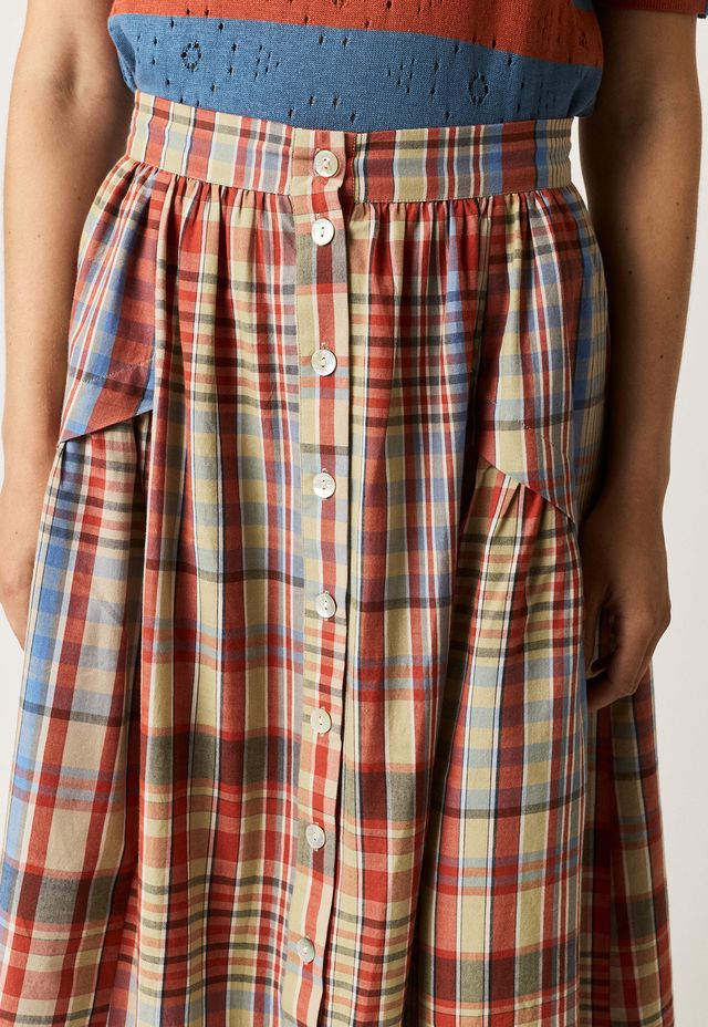 Acacia Skirt- Coast Check