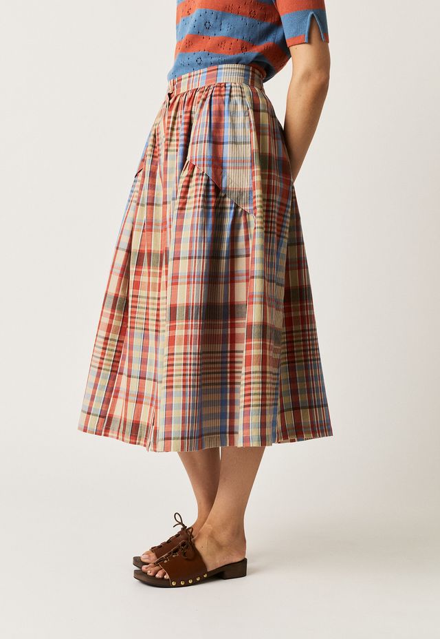 Acacia Skirt- Coast Check