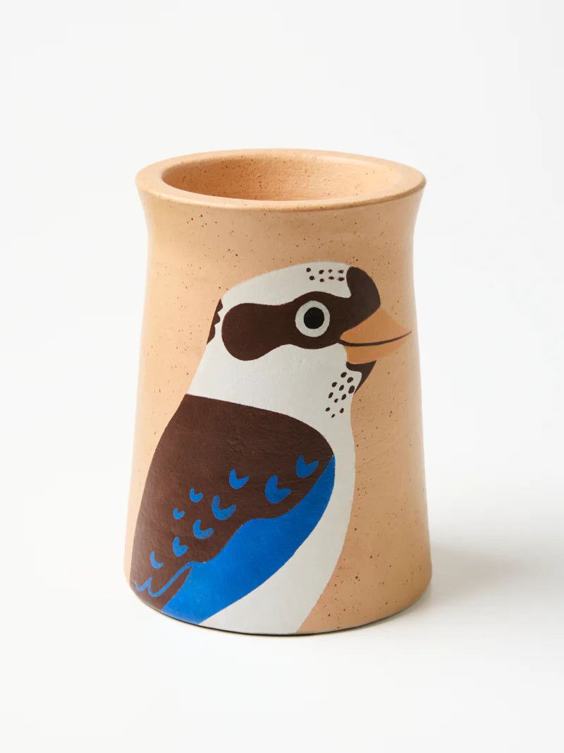 Jones & Co Aerial Kookaburra Vase