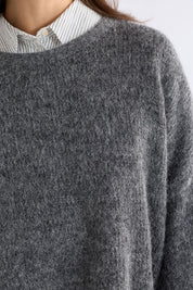 Agna Luna Sweater- Grey Marle