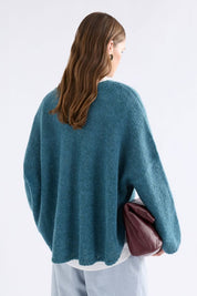 Agna Luna Sweater- Stone Blue