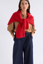 Agna Luna Sweater- Flame Red