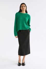 Agna Sweater- Milan Green