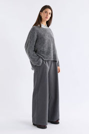 Agna Luna Sweater- Grey Marle