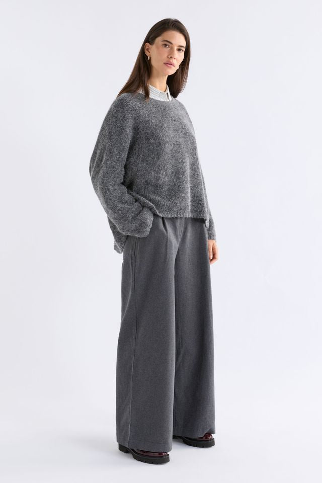 Agna Luna Sweater- Grey Marle