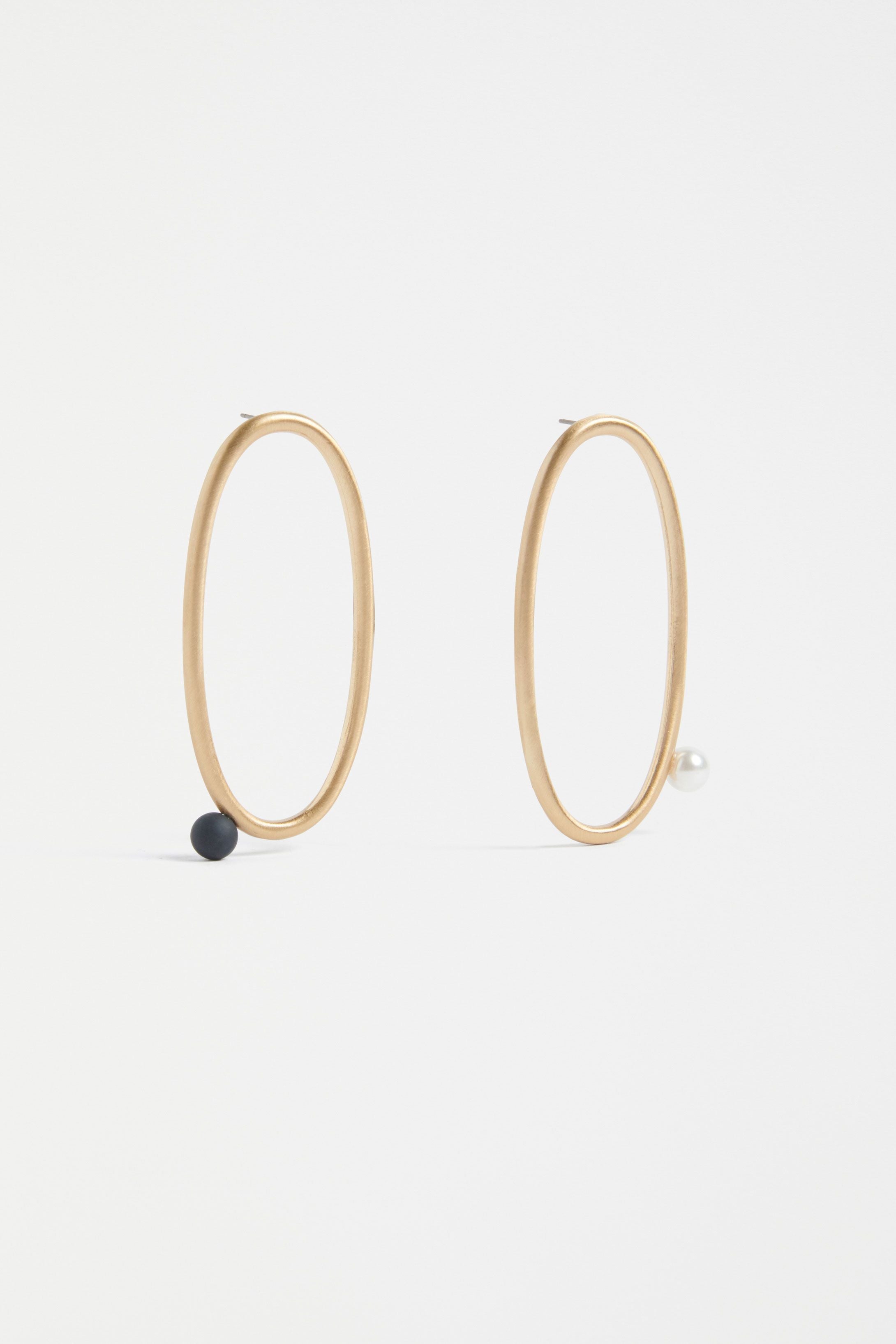 ELK Ahas Drop Earring in Gold
