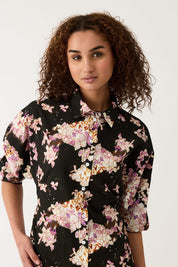 Alba Shirt Dress- Hydrangea Pink
