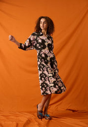 Alba Shirt Dress- Hydrangea Pink