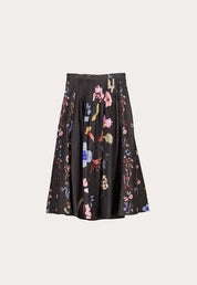 Alma Yorke Skirt- Watercolour Charcoal
