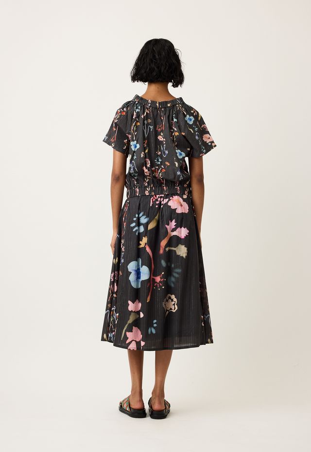 Alma Yorke Skirt- Watercolour Charcoal