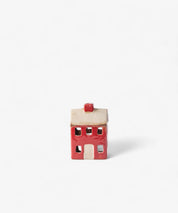 Alsace Petite Tealight Chalet Red Cream