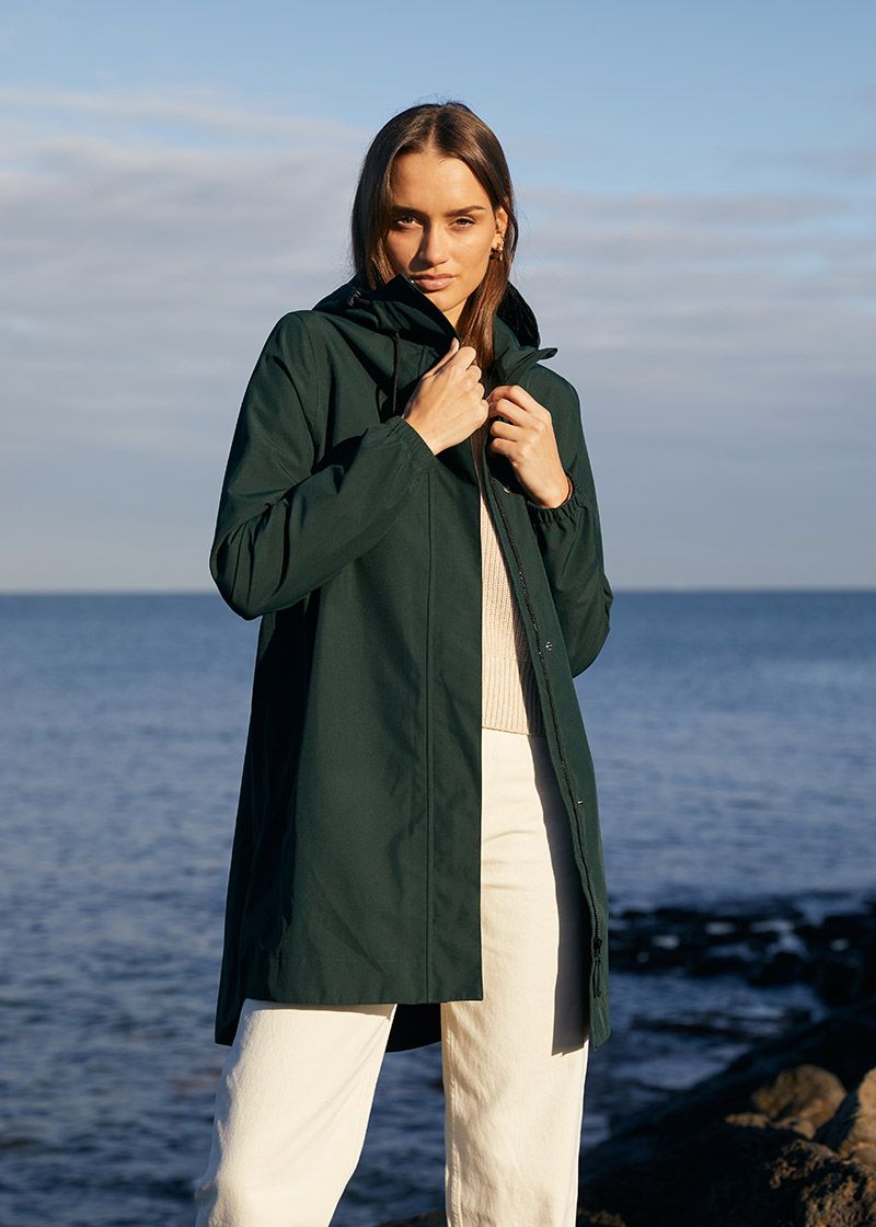 Refuge Waterproof Jacket- Eucalyptus
