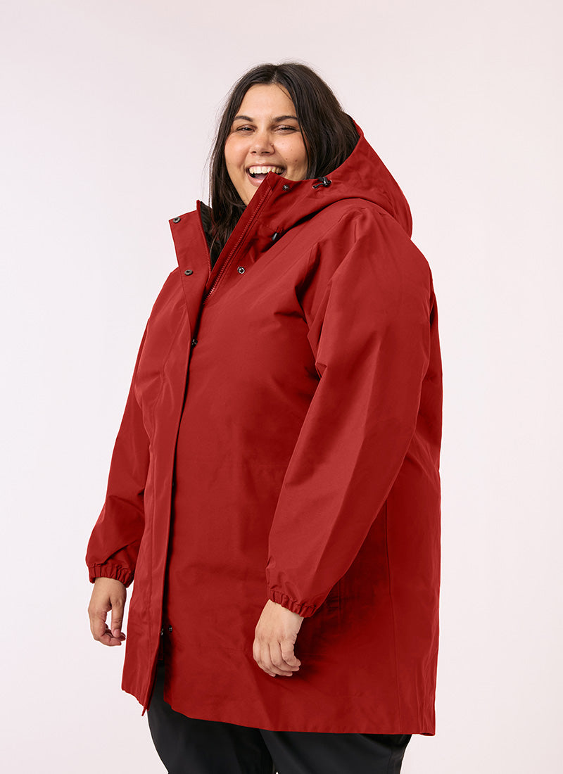 Refuge Waterproof Jacket- Waratah