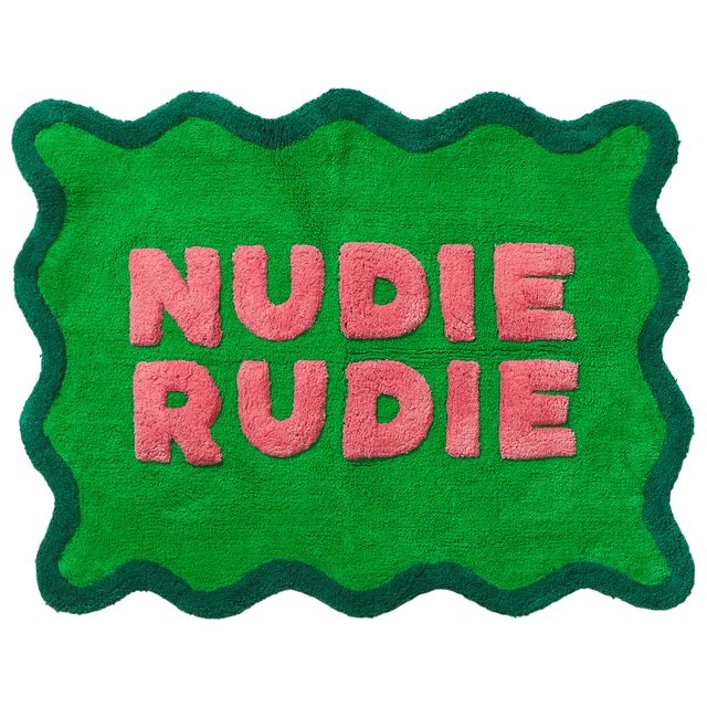 Sage x Clare Amelia Bath Mat in Spring Green