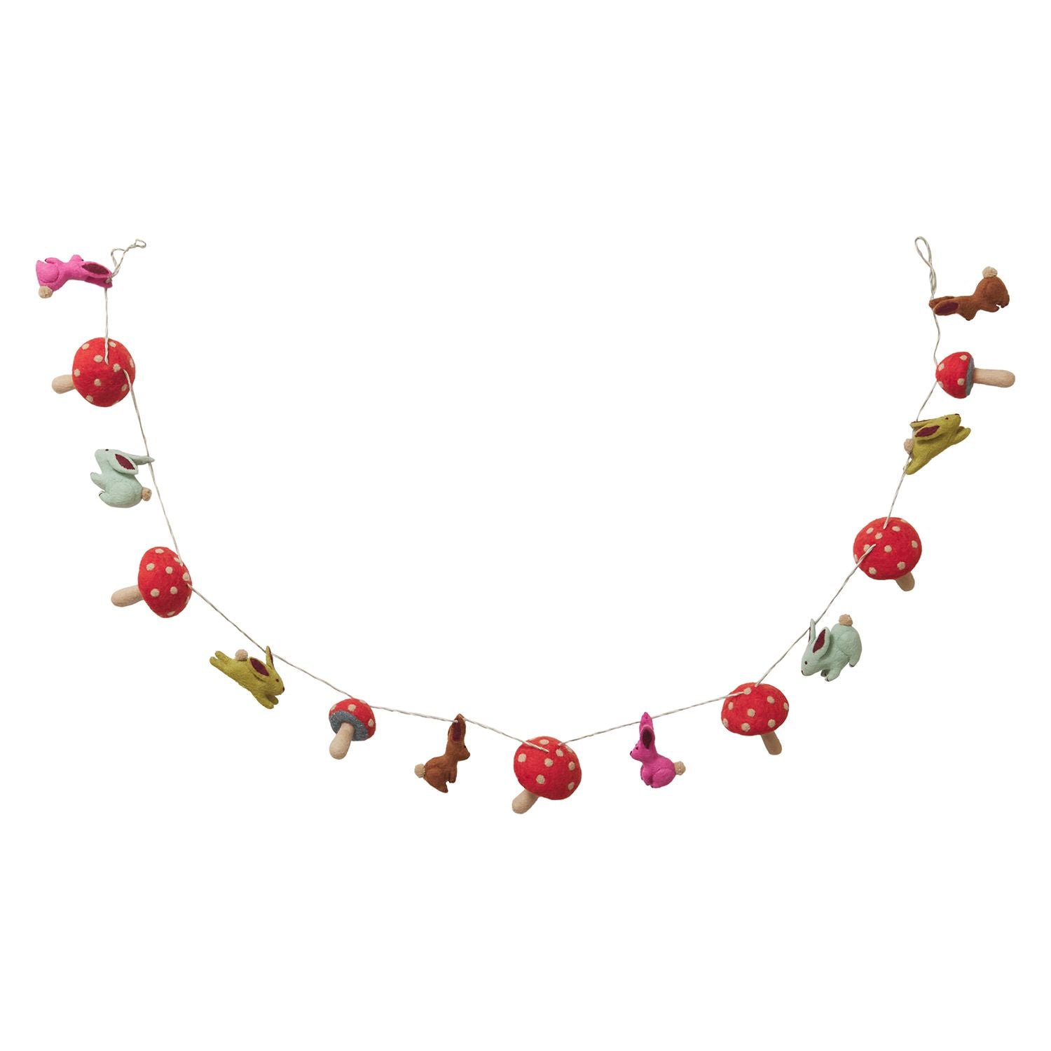 Sage and Clare Ansel Felt Bunting