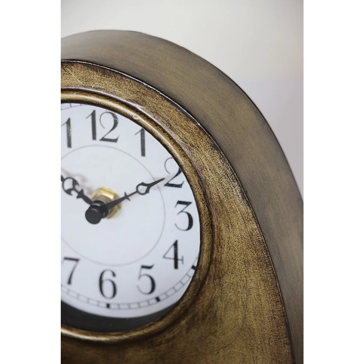 Arched Mantle Clock- Brass Finish