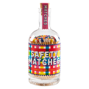 Archivist Gallery Safety Match Bottle in Gingham Print