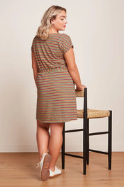 Aria Tunic Dress- Beebop Stripe