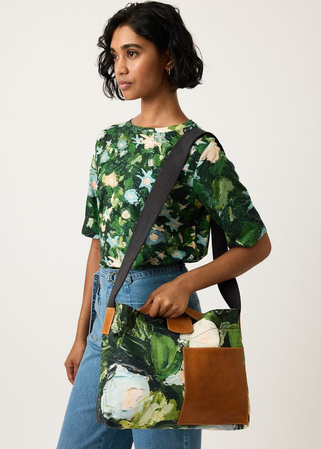 Nancybird Assemble Tote in Garden print