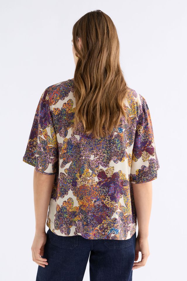 Aube Top- Lantis Print