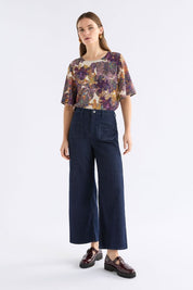 Aube Top- Lantis Print
