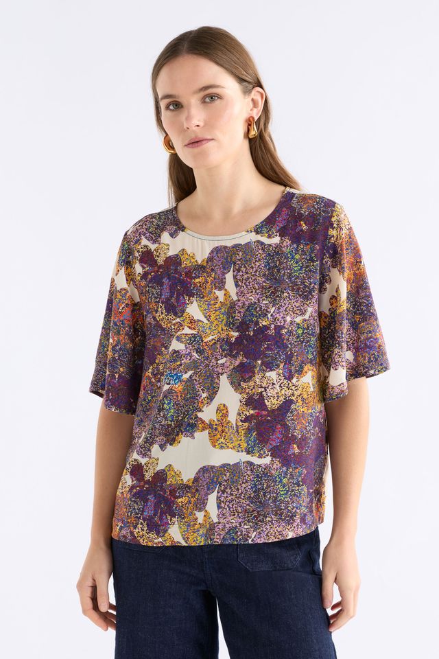 ELK the Label Aube Top in Lantis Print