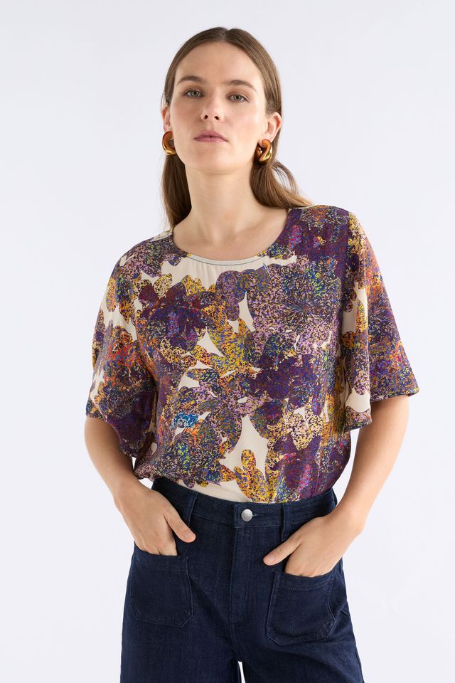 Aube Top- Lantis Print