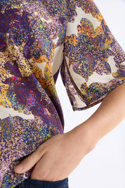 Aube Top- Lantis Print