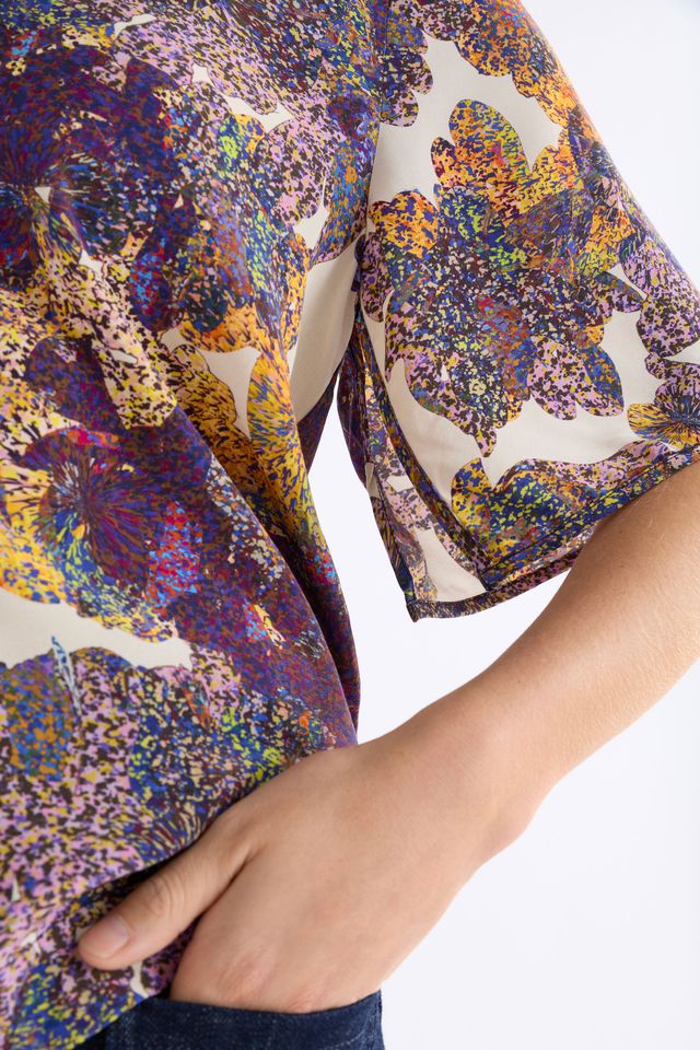 Aube Top- Lantis Print