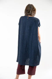 Aurora Top- Navy