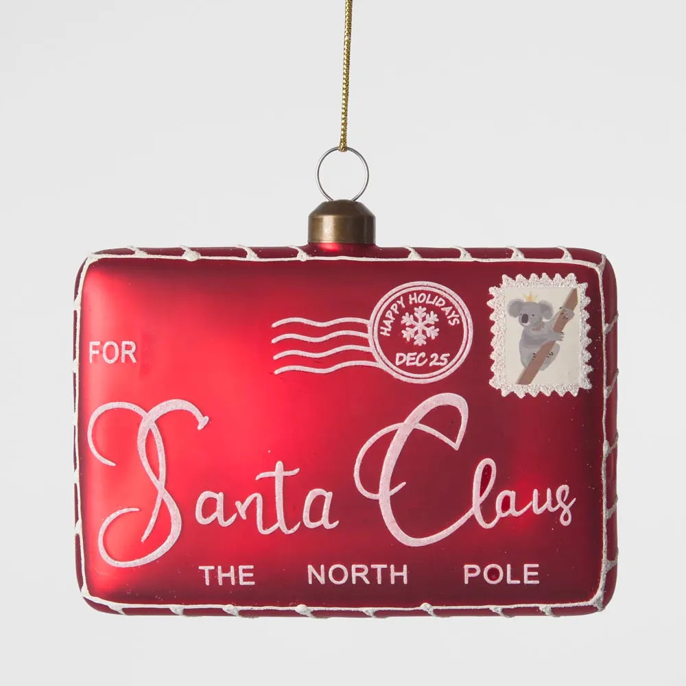 Vixen & Velvet Aussie Letter to Santa Decoration