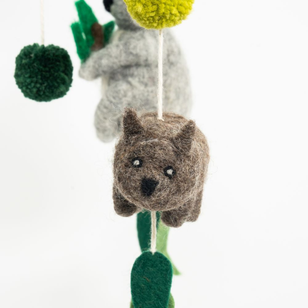 Handmade Felted Mobile